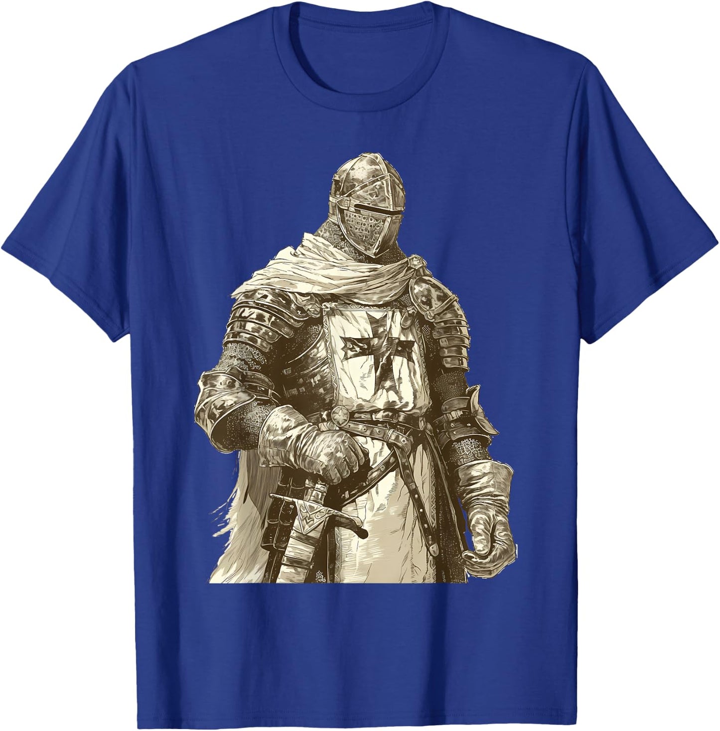Hospitaller knight Medieval knight Templar knight T-Shirt - T-Shirt | Royal