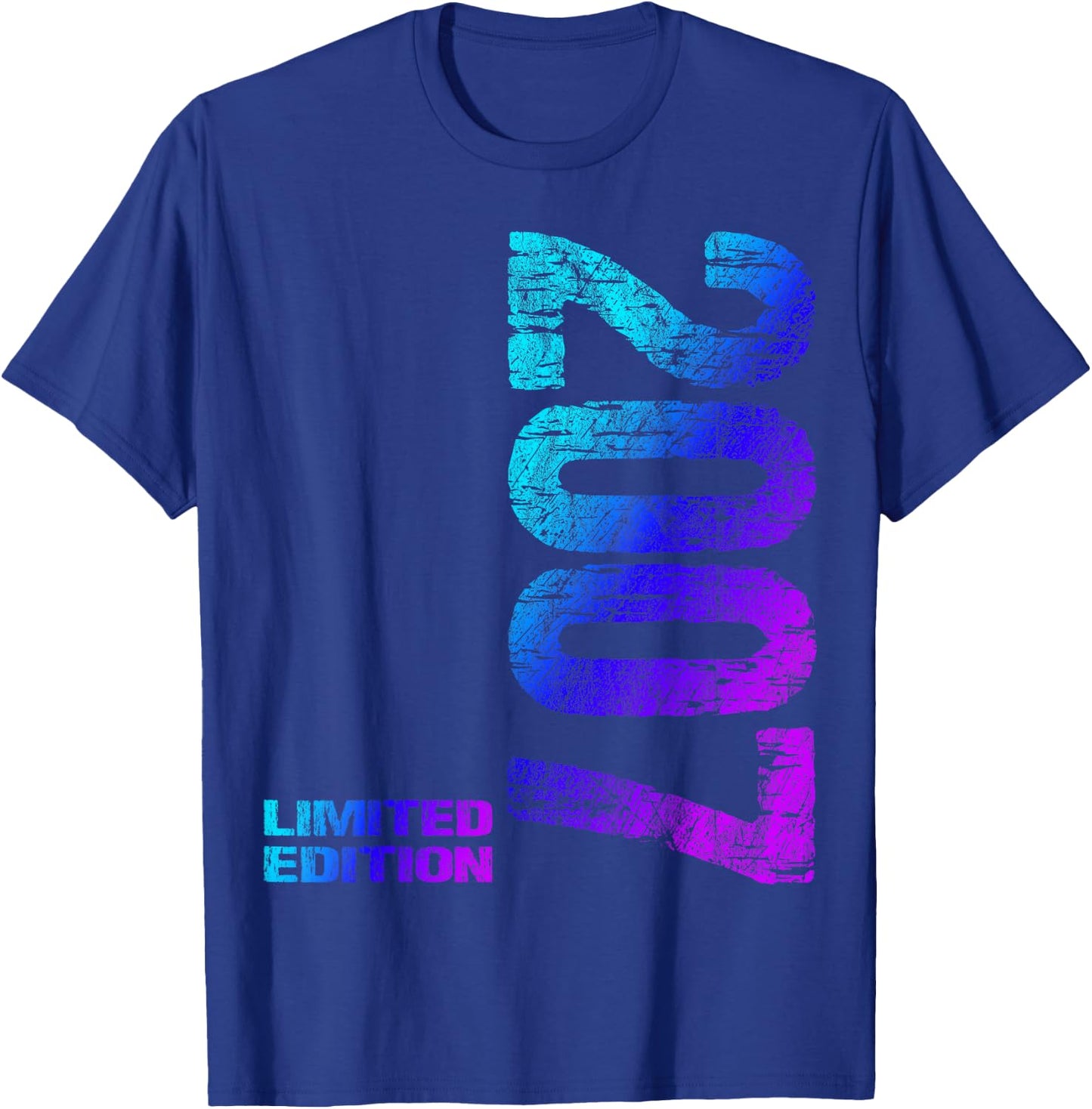 19. Geburtstag 2007 Limited Edition Junge Mädchen T-Shirt - T-Shirt | Royal