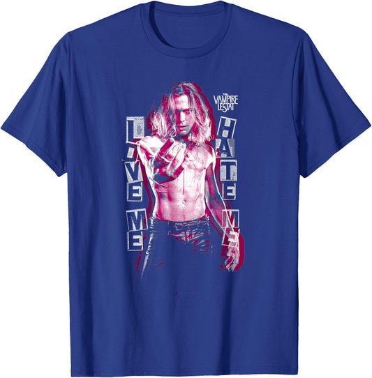 The Vampire Lestat Love Me, Hate Me T-Shirt - T-Shirt | Royal