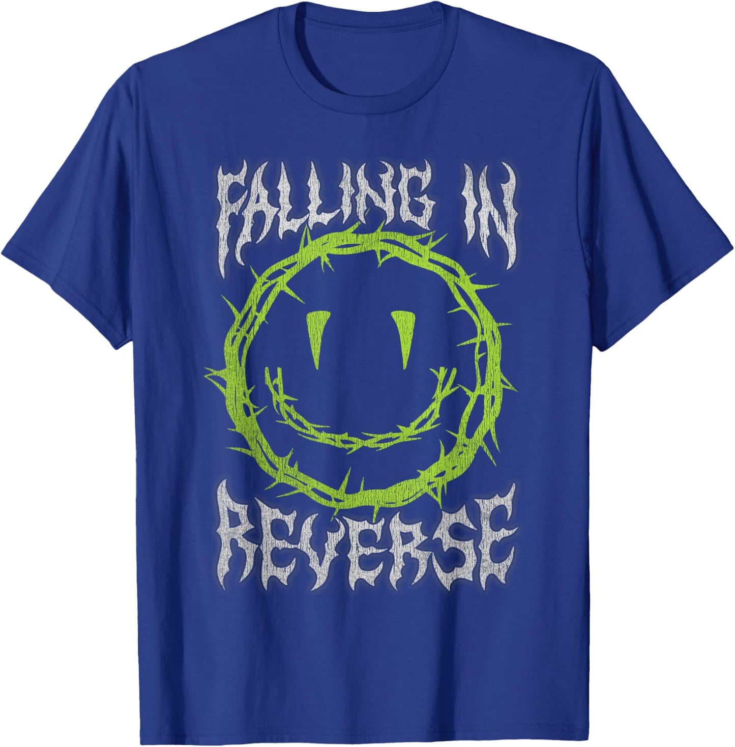Falling In Reverse Smiley Thorns , black T-Shirt - T-Shirt | Royal