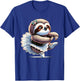 Ballerina Sloth Dancing T-Shirt - T-Shirt | Royal