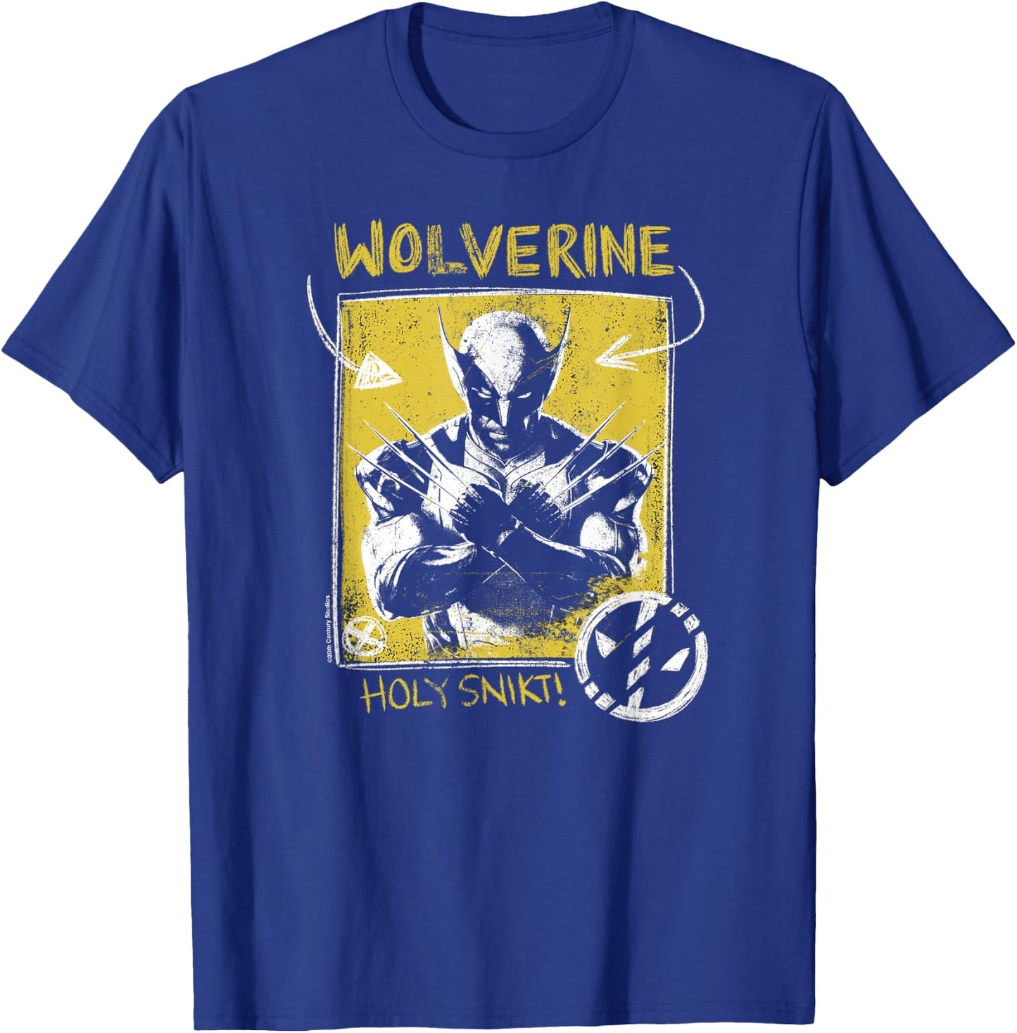 Marvel Deadpool & Wolverine Holy Snikt Wolverine , Black, S T-Shirt - T-Shirt | Royal
