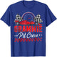Race Car Birthday Party Racing Family Grammie Pit Crew T-Shirt - T-Shirt | Royal