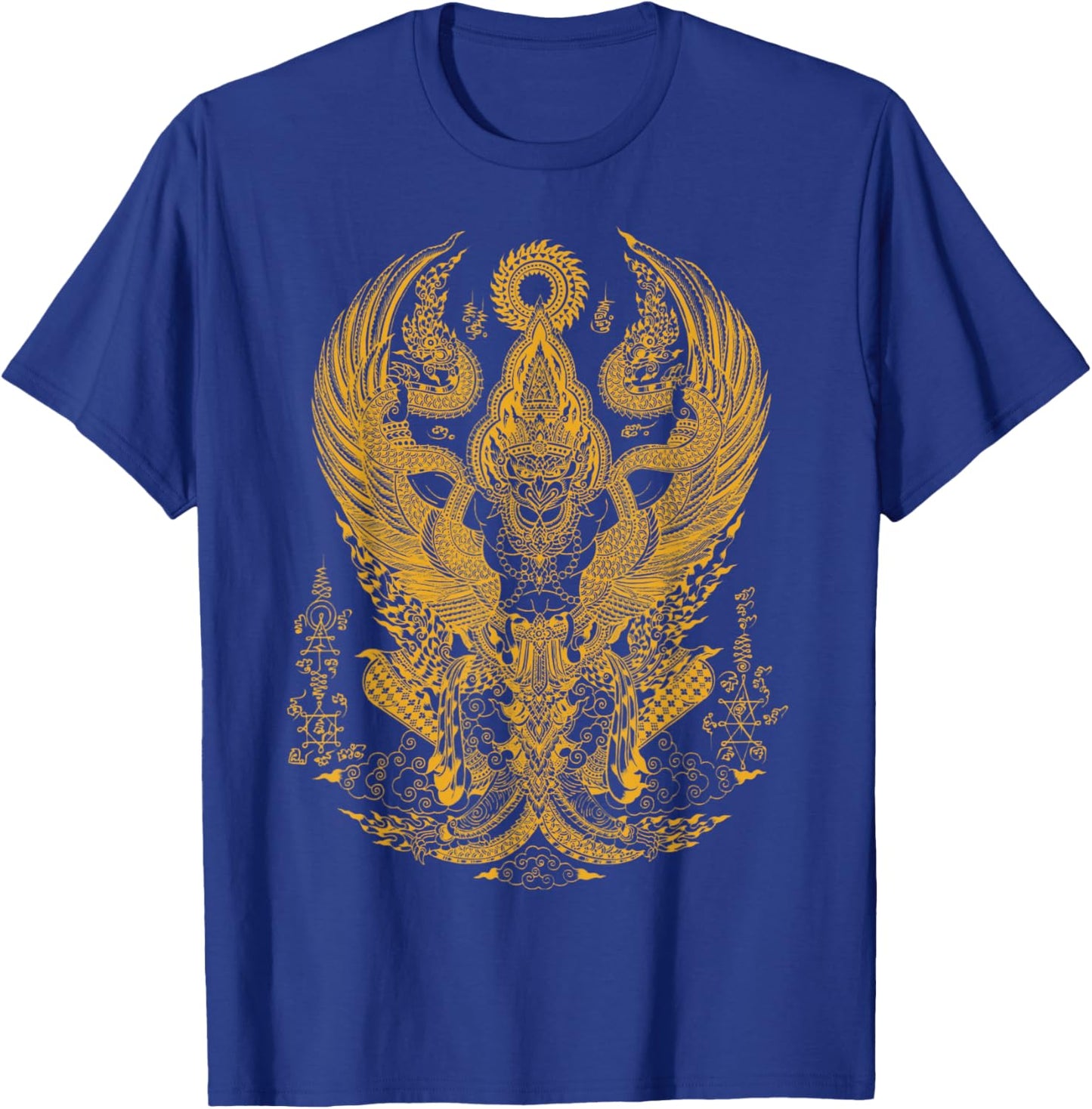 Thai Talisman Traditional Thailand Art MMA Muay Thai T-Shirt - T-Shirt | Royal