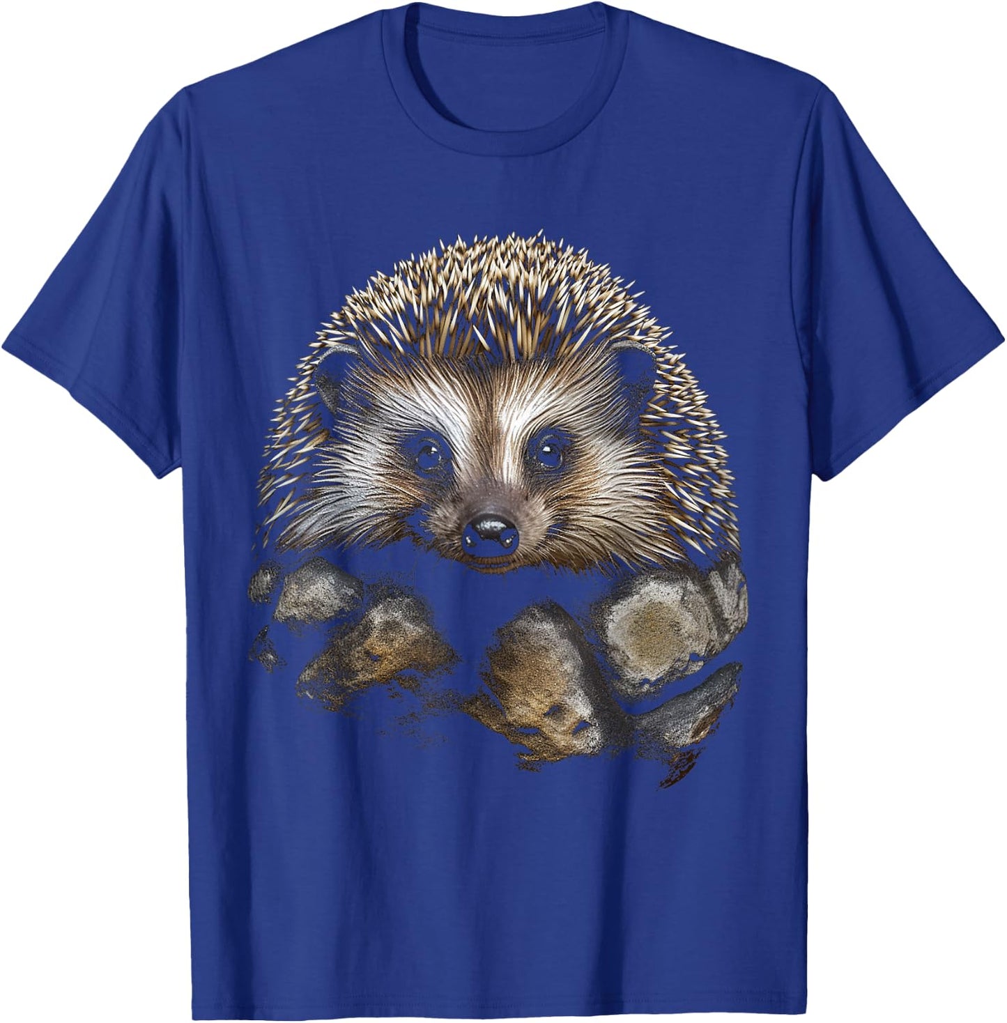 Hedgehog Animal Graphic Art Hedgehog , black T-Shirt - T-Shirt | Royal