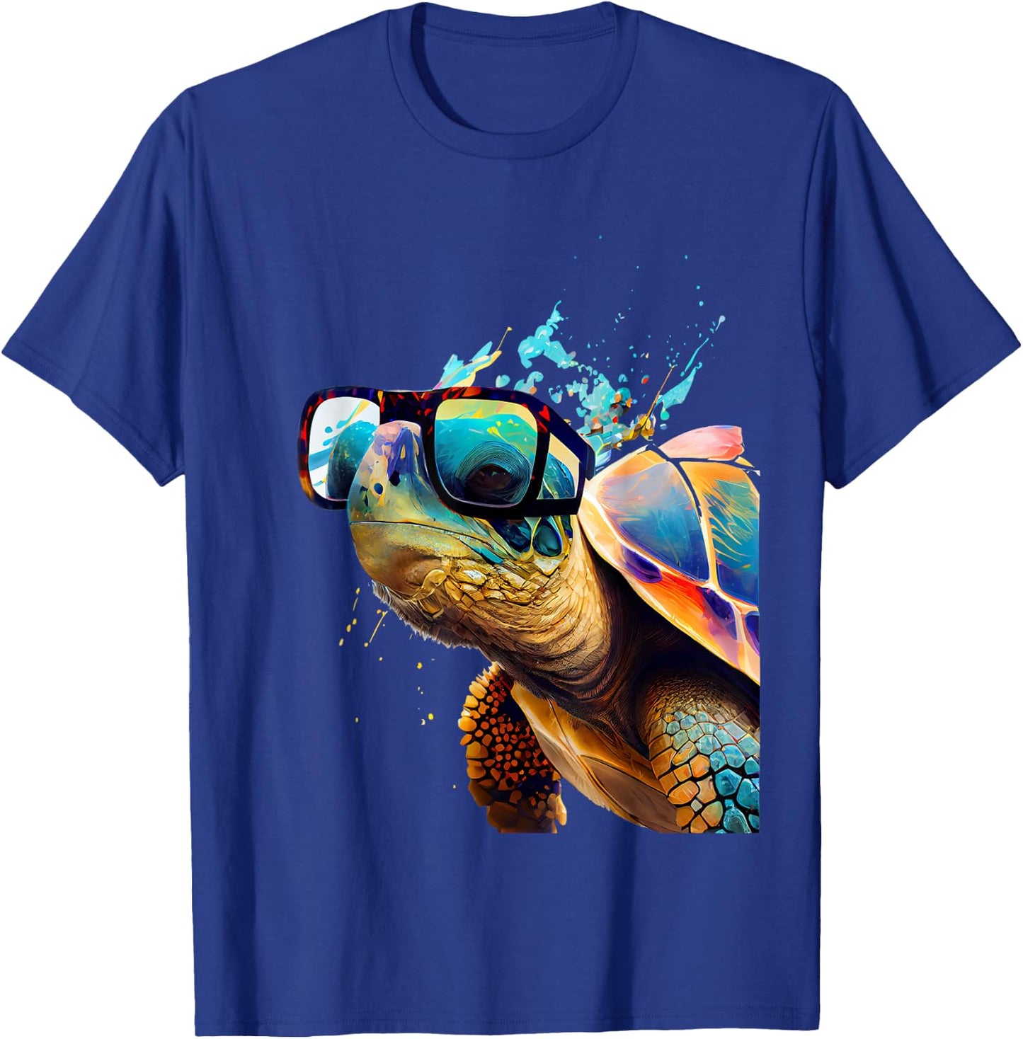Schildkröte mit Sonnenbrille T-Shirt - T-Shirt | Royal