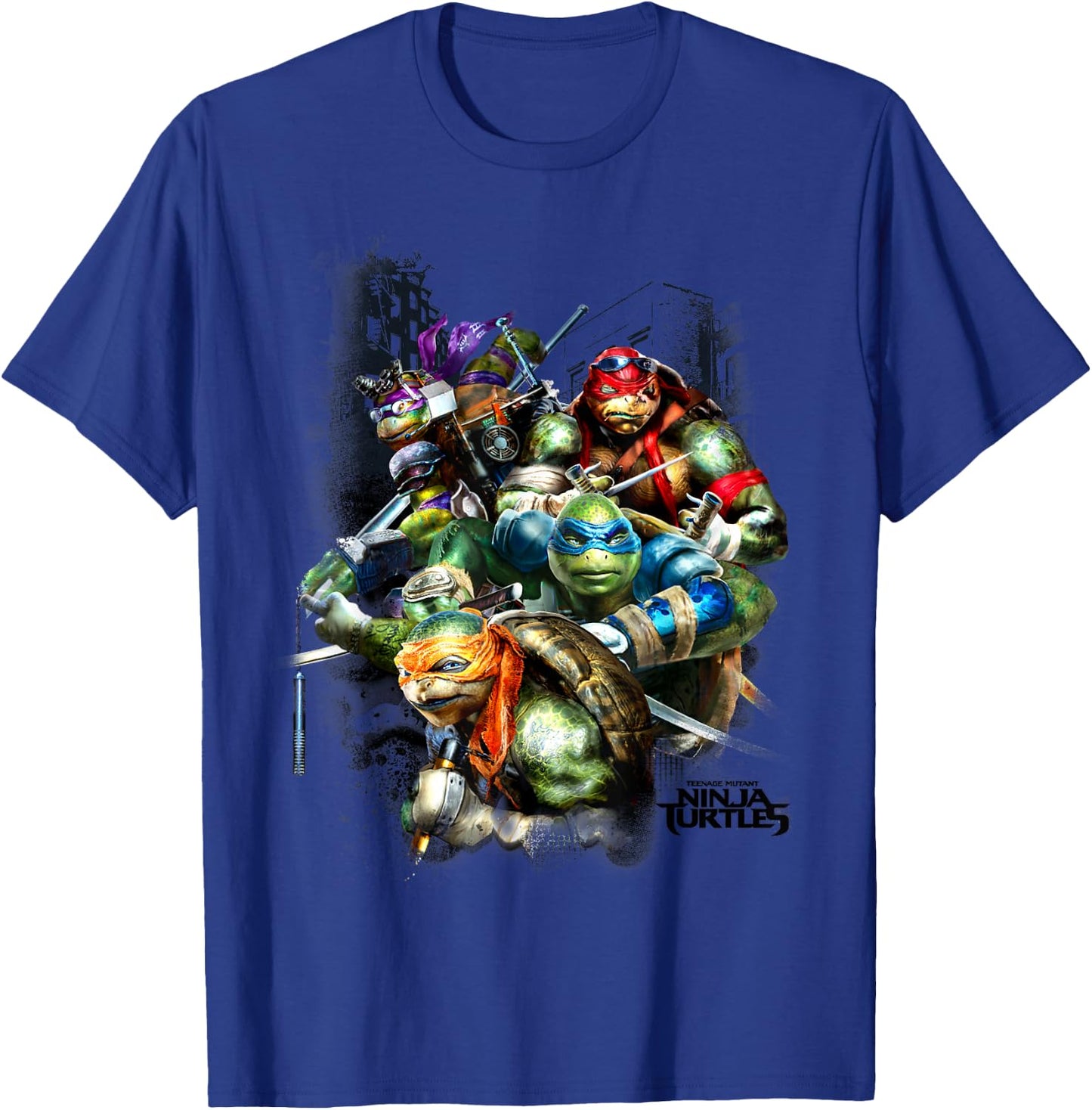 Teenage Mutant Ninja Turtle Movie Graphic T-Shirt - T-Shirt | Royal
