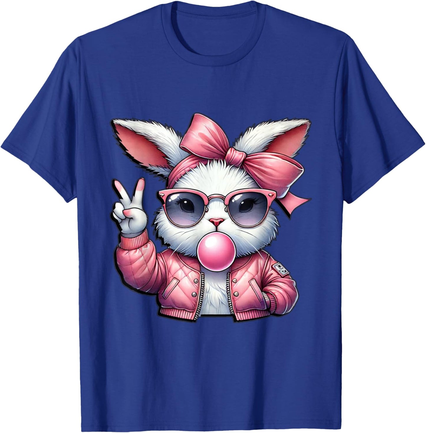 Cute Bunny Gothic Kawaii Egirl Alt Grunge Streetwear T-Shirt - T-Shirt | Royal