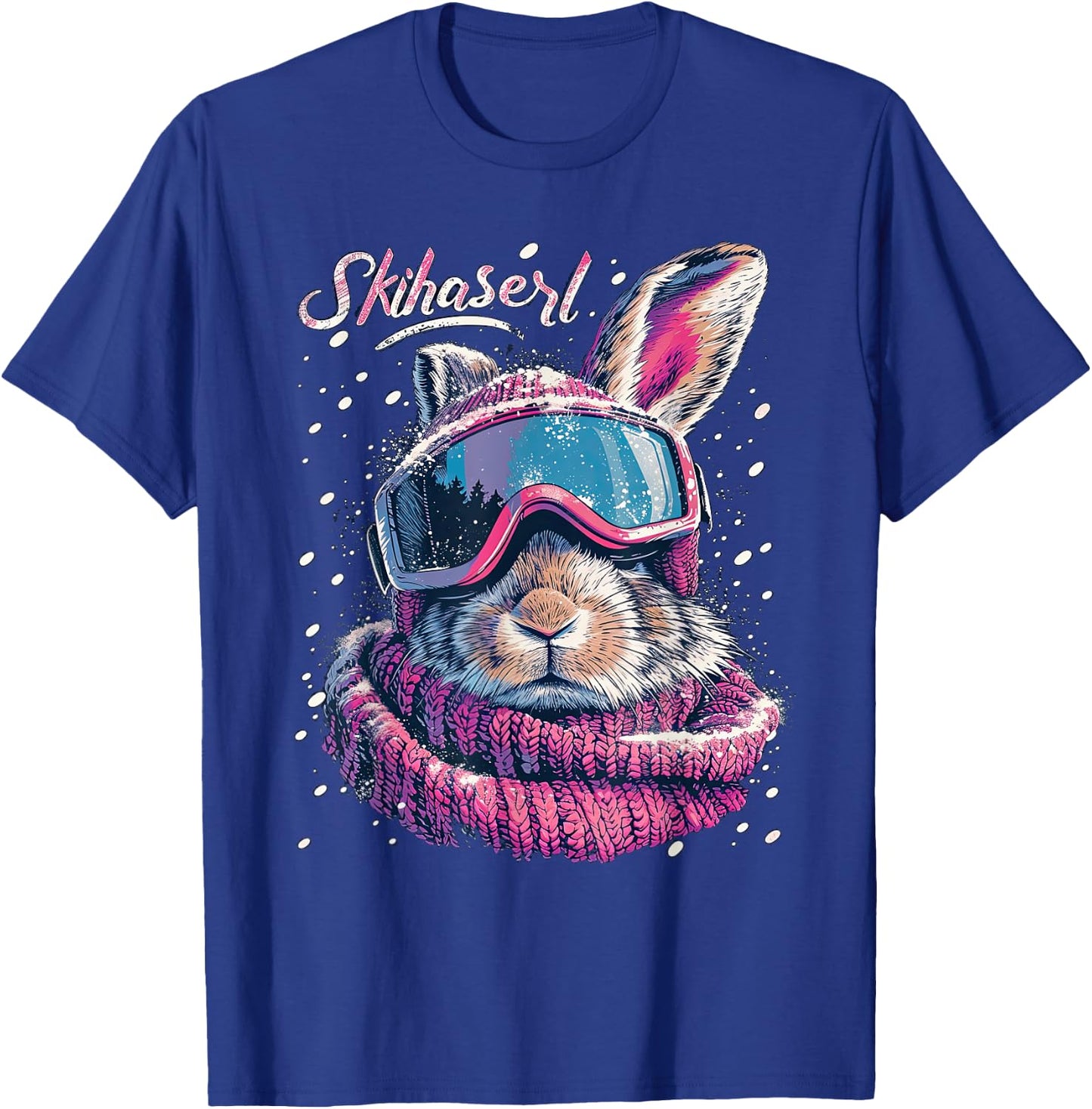 Skihaserl Apres Ski Haserl Skier Winter Women's , black T-Shirt - T-Shirt | Royal
