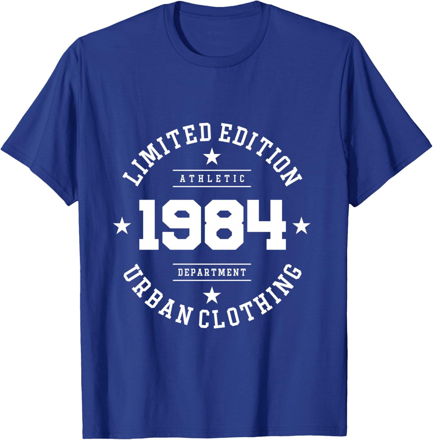Édition limitée 1984 Anniversaire 1984 Né en 1984 Manche Longue T-Shirt - T-Shirt | Royal