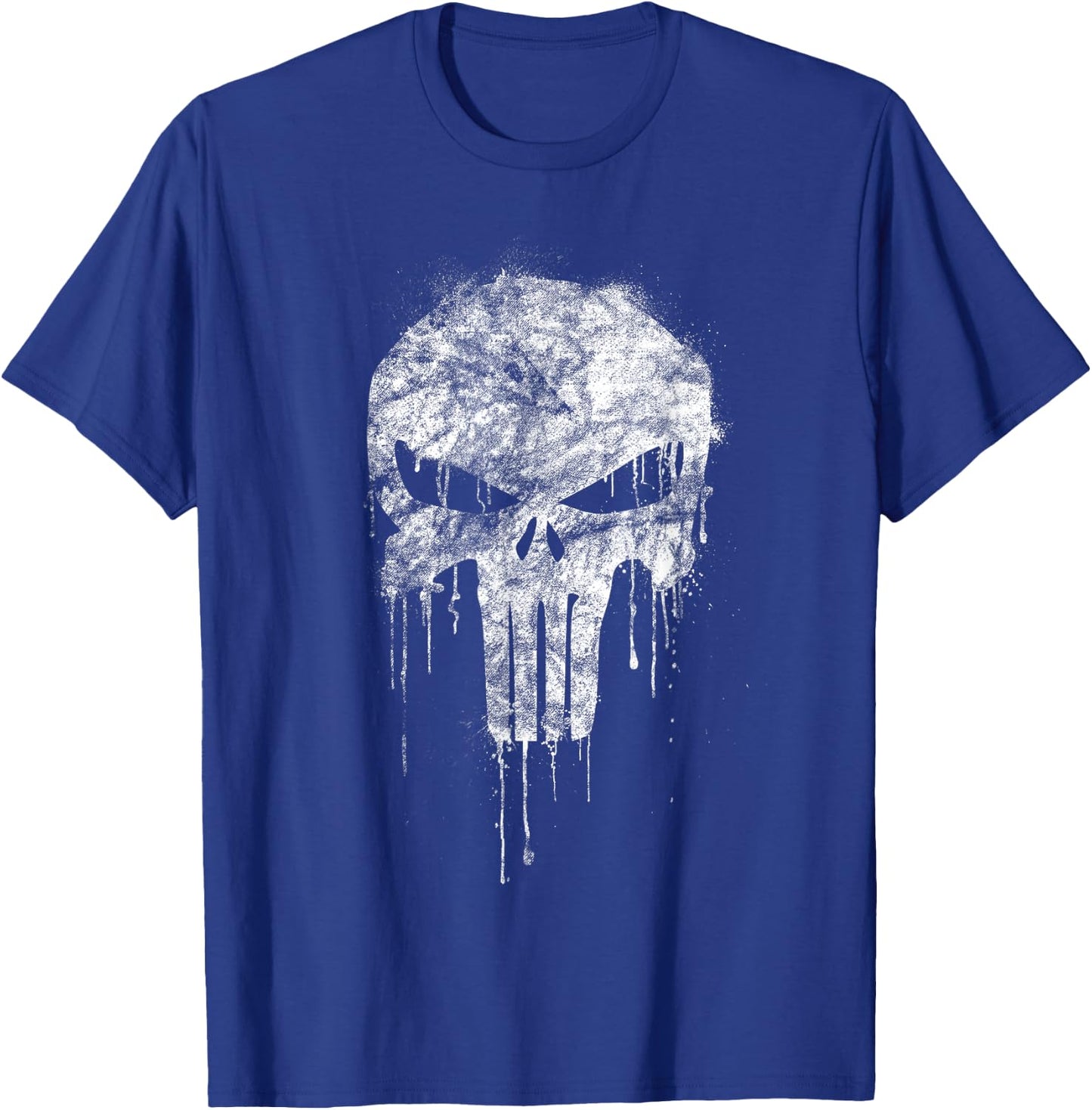 Marvel The Punisher White , black T-Shirt - T-Shirt | Royal