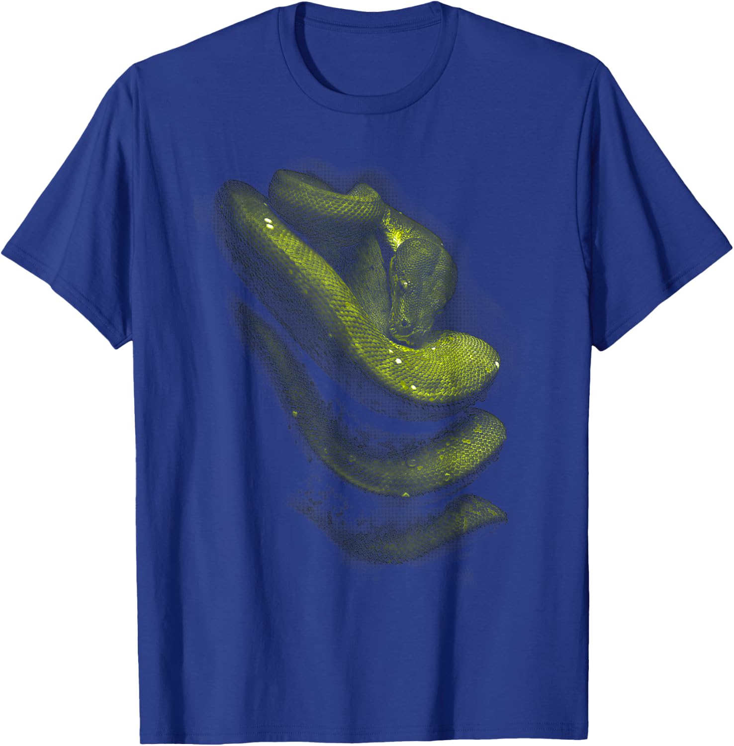 Green Tree Python Snake Owner Streetwear Reptile Keeper T-Shirt - T-Shirt | Royal