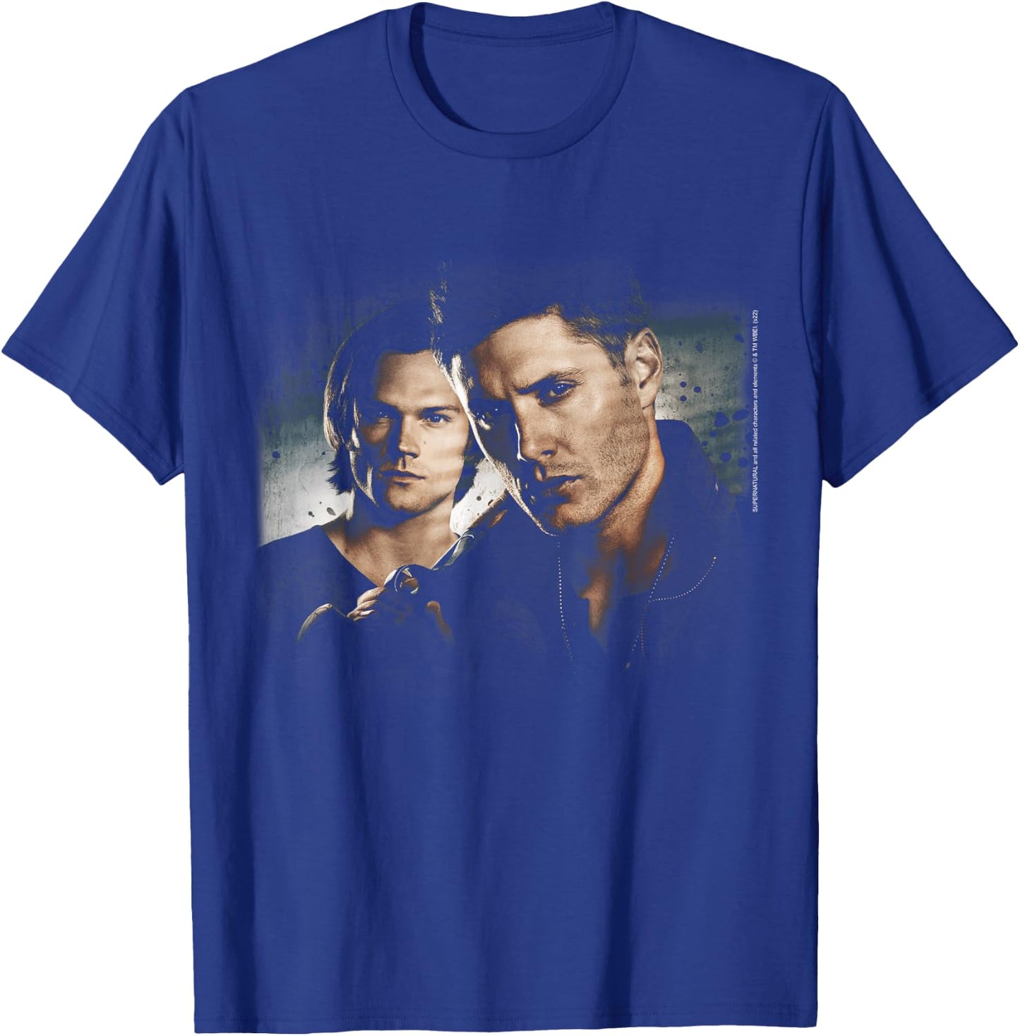 Supernatural Sam and Dean Poster T-Shirt - T-Shirt | Royal