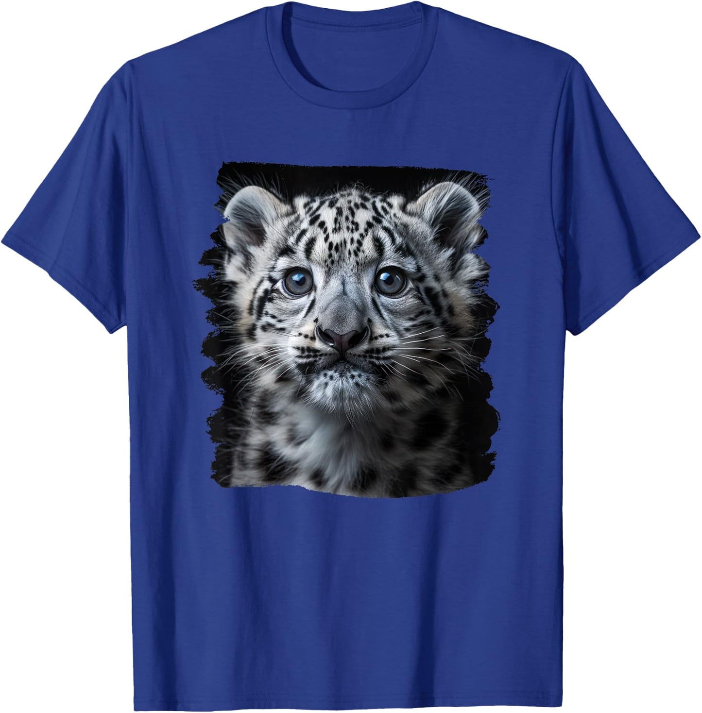 Snow Leopards Lovers Snow Leopard T-Shirt - T-Shirt | Royal
