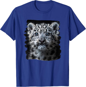 Snow Leopards Lovers Snow Leopard T-Shirt - T-Shirt | Royal