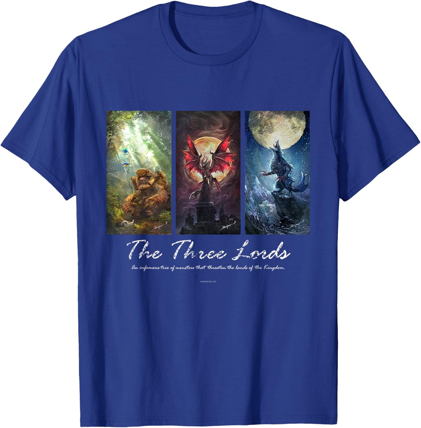 Monster Hunter Rise: Sunbreak The Three Lords T-Shirt - T-Shirt | Royal