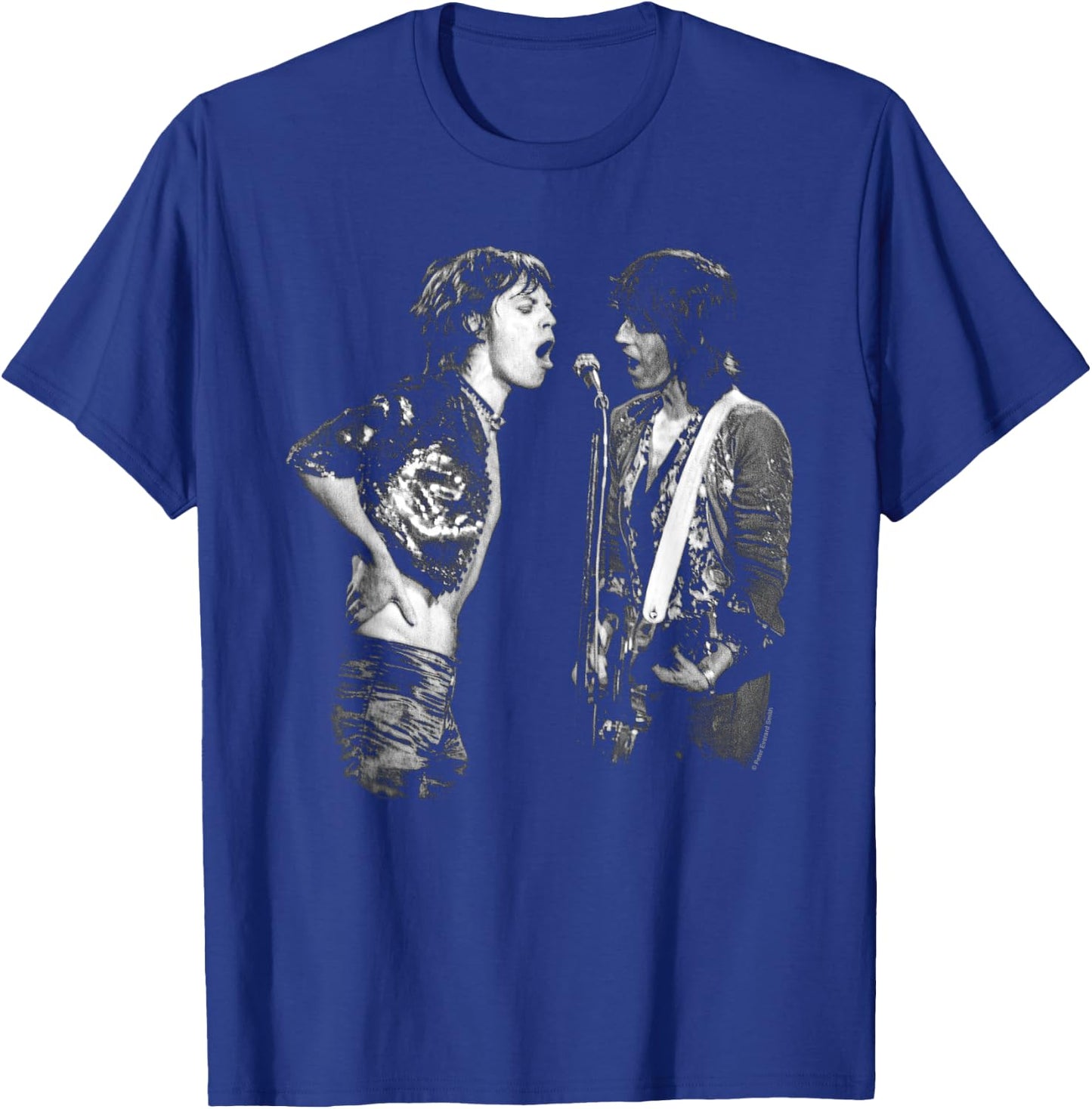 Keith Richards Mick Jagger Rolling Stones by Everard Smith , Black, S T-Shirt - T-Shirt | Royal