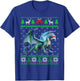 Funny Dragon Lights Ugly Sweater Christmas Tree Animals T-Shirt - T-Shirt | Royal