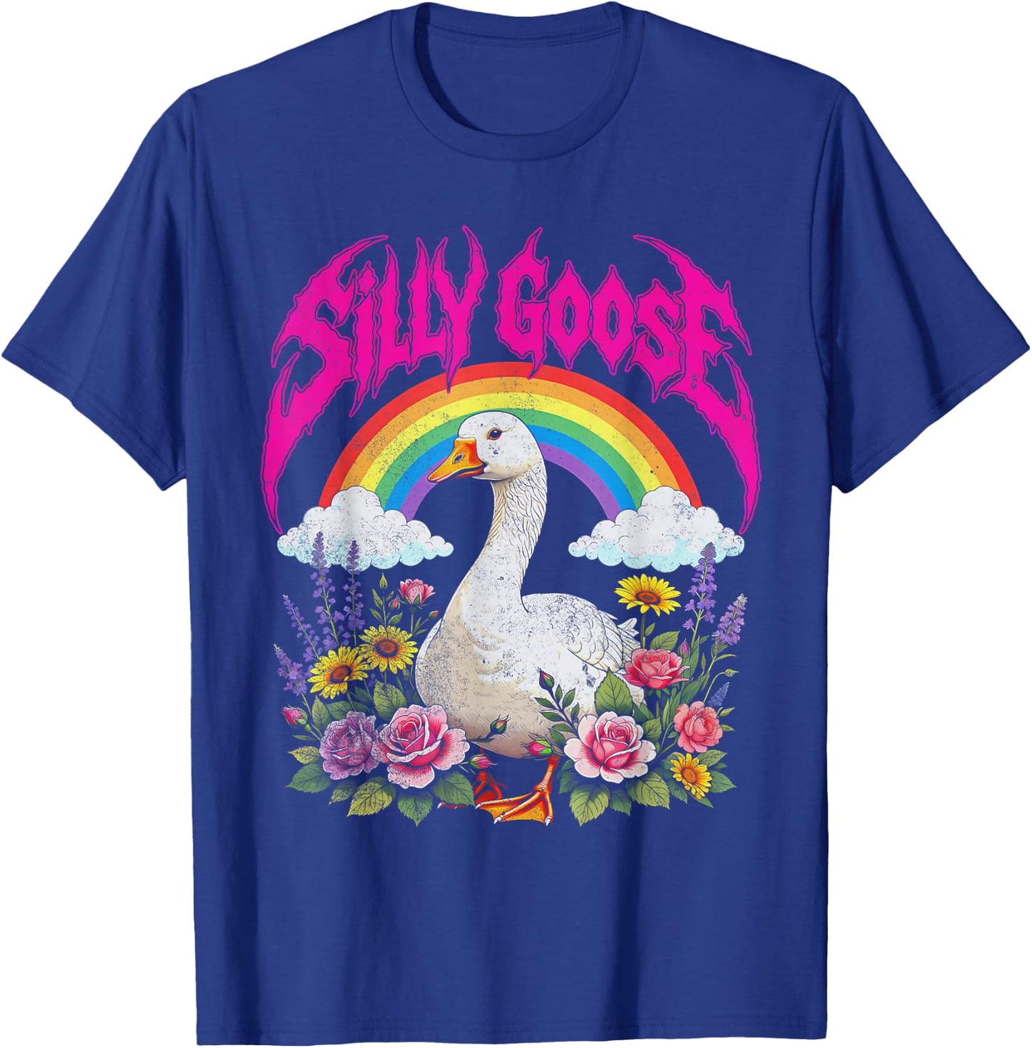 Silly Goose Heavy Metal T-Shirt - T-Shirt | Royal