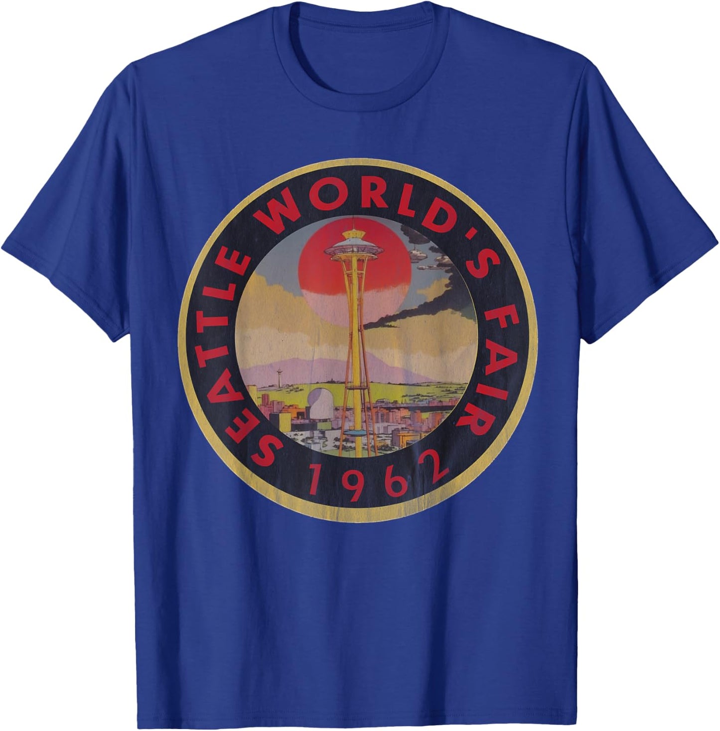Seattle World's Fair Washington T-Shirt - T-Shirt | Royal