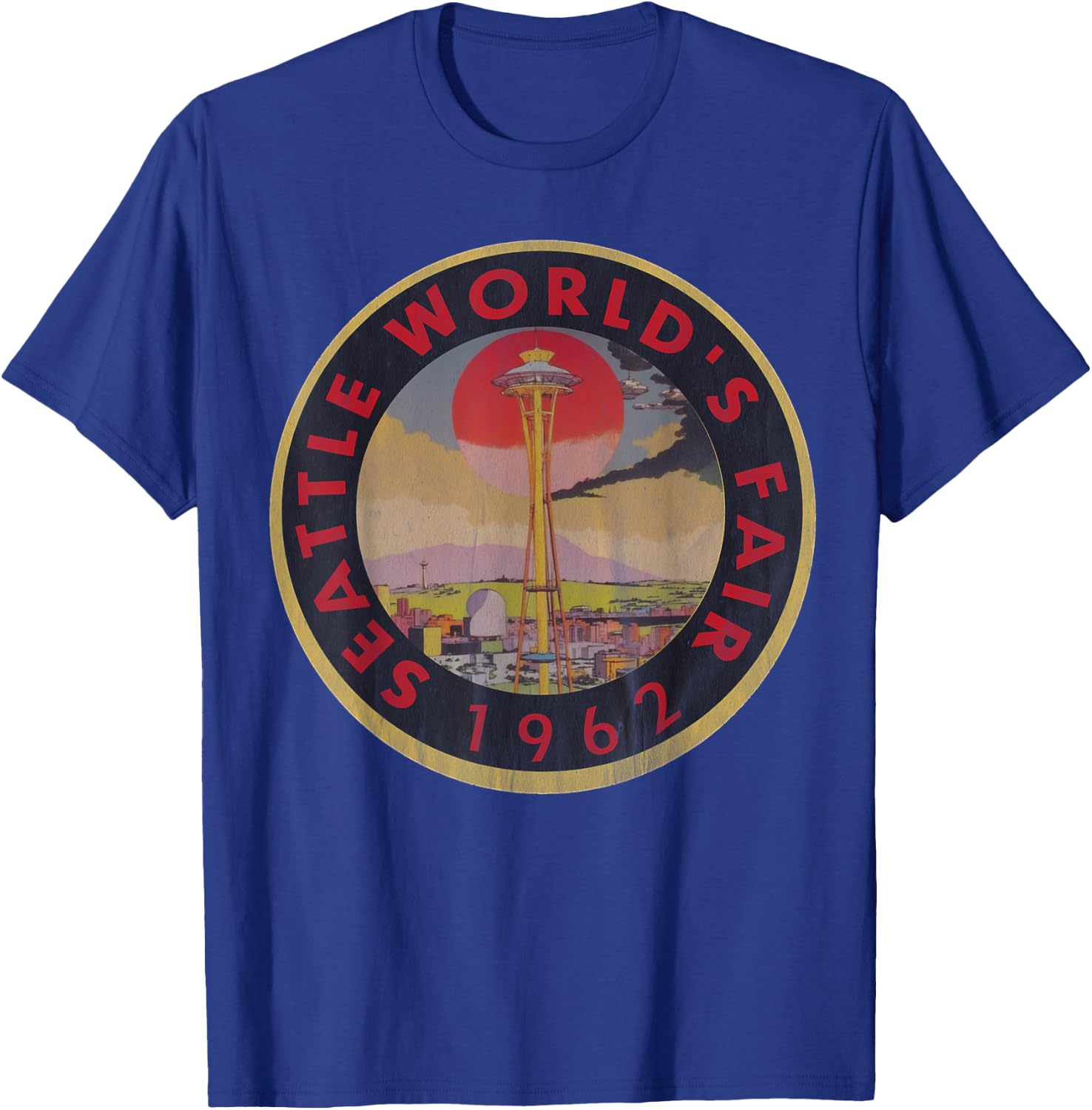 Seattle World's Fair Washington T-Shirt - T-Shirt | Royal