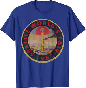 Seattle World's Fair Washington T-Shirt - T-Shirt | Royal