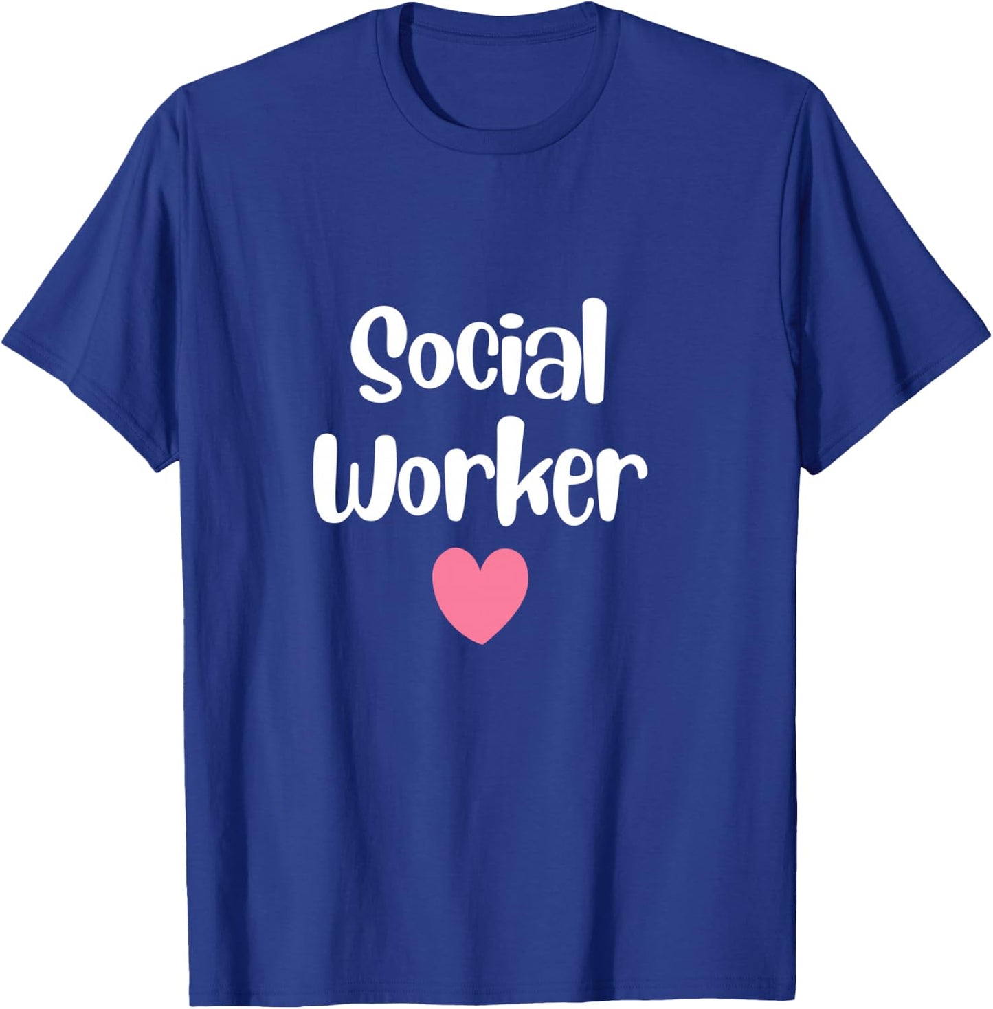 Social Worker Men Women Retro Social Worker T-Shirt - T-Shirt | Royal