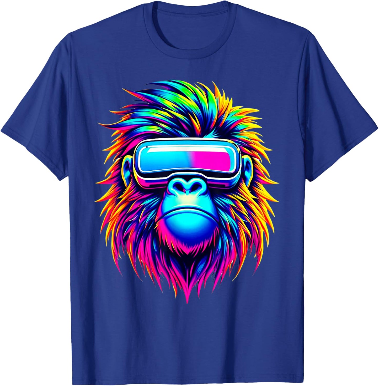 Birthday Gorilla Boys Adult Men Funny Gorilla Party Birthday T-Shirt - T-Shirt | Royal