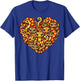 Funny Snakes Hognose Snake Lover Heart Love Reptiles T-Shirt - T-Shirt | Royal