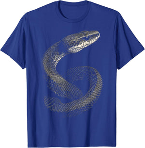 Snake Animal Print Snake Graphic , Black, S T-Shirt - T-Shirt | Royal