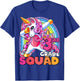 3rd Grade Squad Dabbing Unicorn Back to School Girls Gift T-Shirt - T-Shirt | Royal