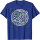 Intricate Celtic Knot with Dragon and Phoenix T-Shirt - T-Shirt | Royal