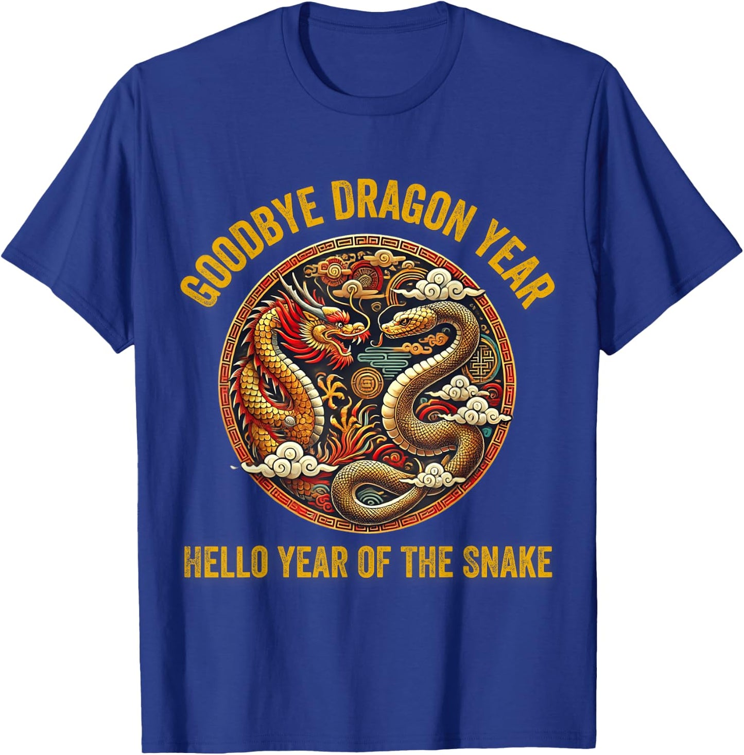 Year of the Snake 2025 Lunar New Year Celebration T-Shirt - T-Shirt | Royal