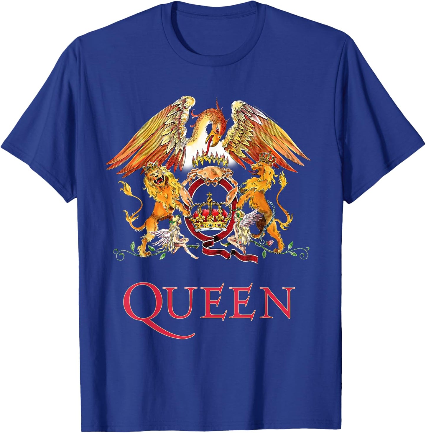 Queen Official Classic Crest , black T-Shirt - T-Shirt | Royal