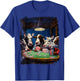 Funny Cow Farm Animal Playing Poker T-Shirt - T-Shirt | Royal