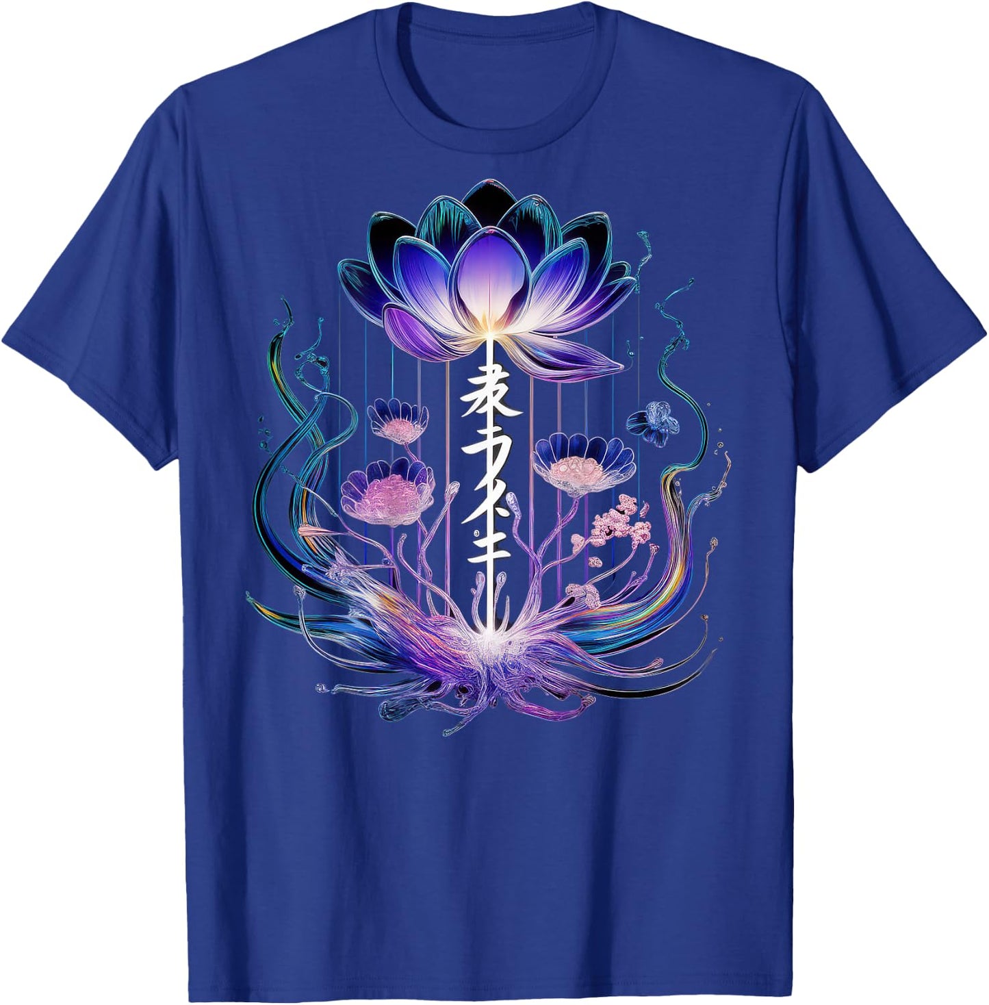 Streetwear Aesthetic Japanese Backprint Vaporwave Fashiom , Black, S T-Shirt - T-Shirt | Royal