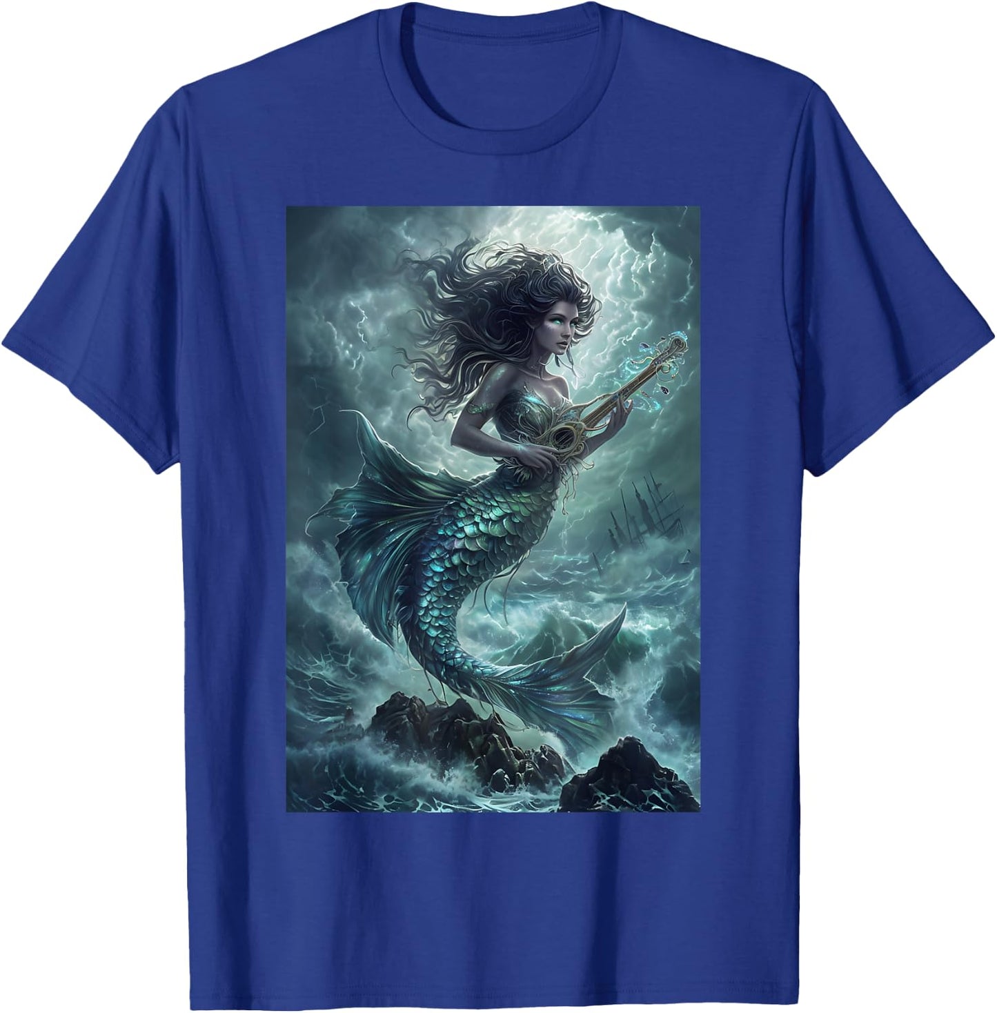 Mermaid Legend Mythology Myth T-Shirt - T-Shirt | Royal