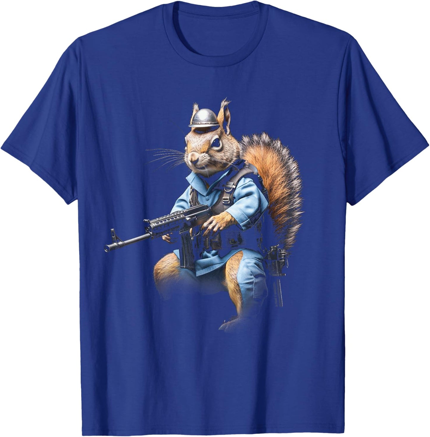 Squirrel Whisperer cool funny gun squirrel lover T-Shirt - T-Shirt | Royal