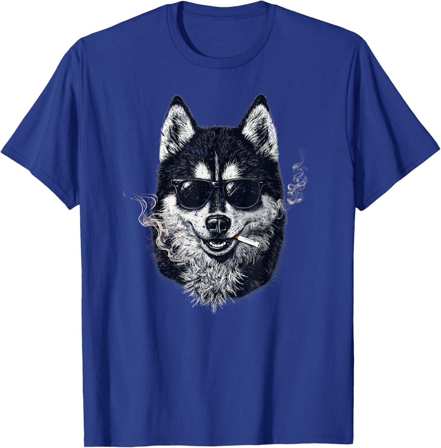Lustiger Hund mit Aufschrift "Best Husky Dad Ever" für Männer und Jungen T-Shirt - T-Shirt | Royal