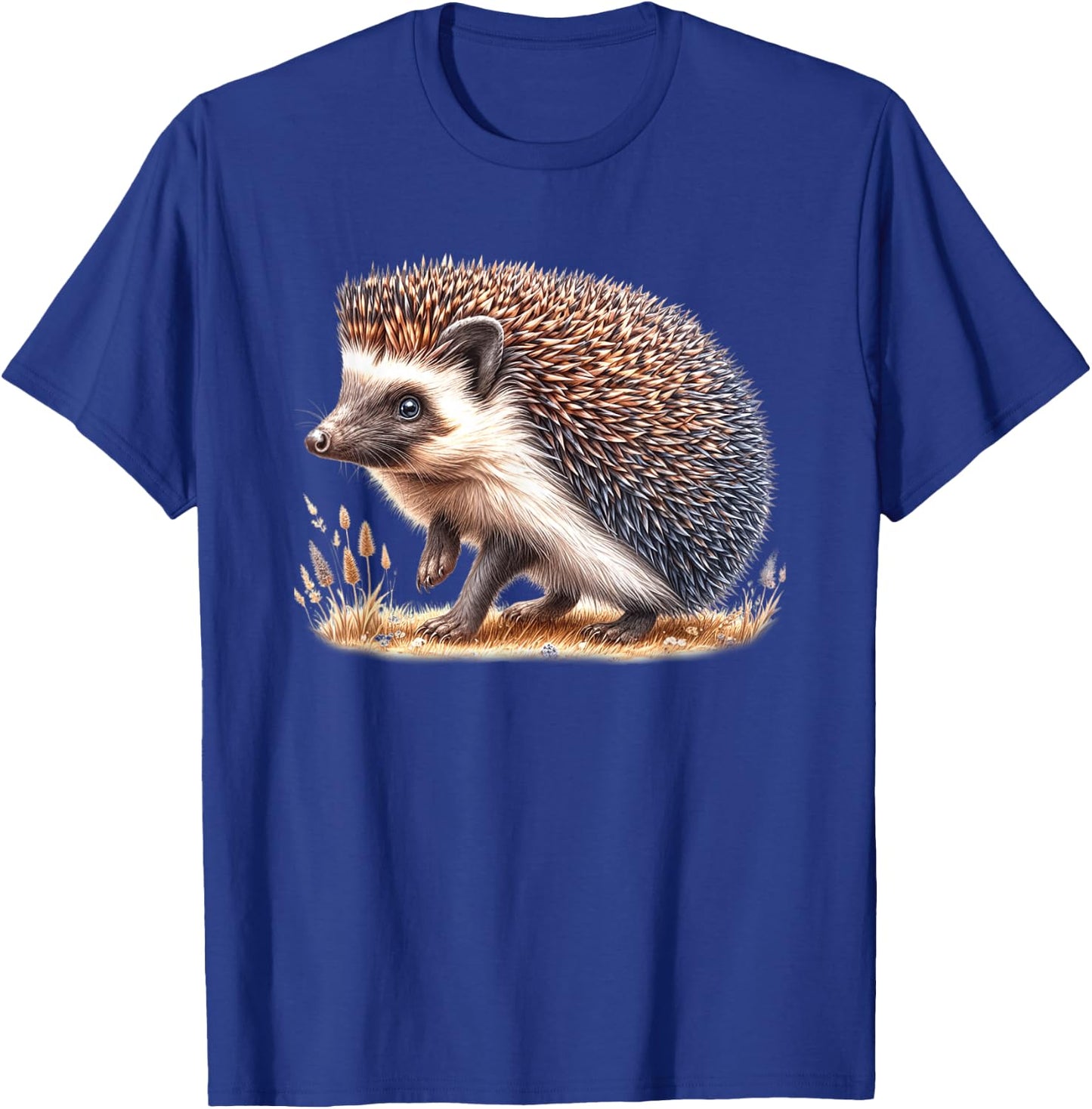 Hedgehog , Black, S T-Shirt - T-Shirt | Royal