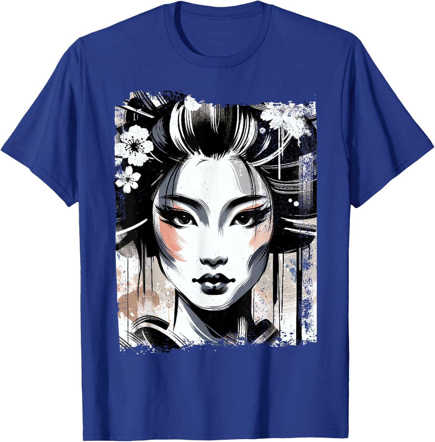 Geisha Vintage T-Shirt - T-Shirt | Royal
