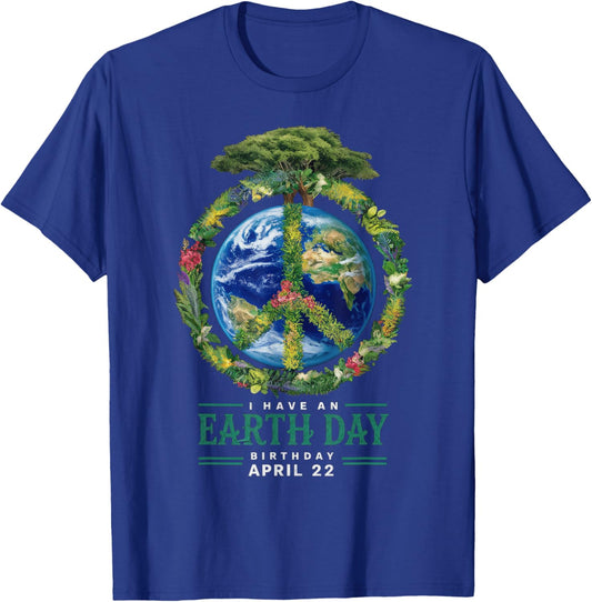 Earth Day Is My Birthday Pro Environment Party kids Women T-Shirt - T-Shirt | Royal