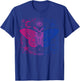 Mystical Bisexual Moth with Cosmic Pride Energy T-Shirt - T-Shirt | Royal