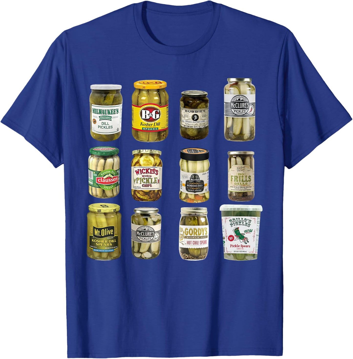 Vintage Pickled Cucumbers for Lovers Pickled T-Shirt - T-Shirt | Royal