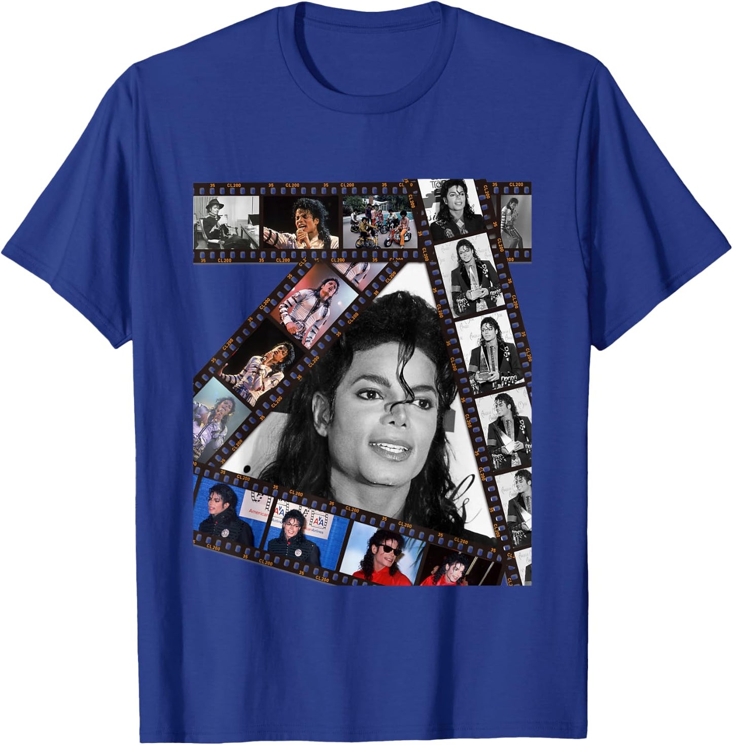 MJ-002 , Black, S T-Shirt - T-Shirt | Royal