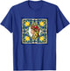 Sicilian Moors Head Caltagirone Inspired Lemon Art T-Shirt - T-Shirt | Royal