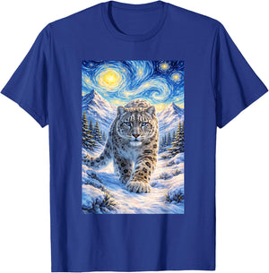 Snow Leopard T-Shirt - T-Shirt | Royal