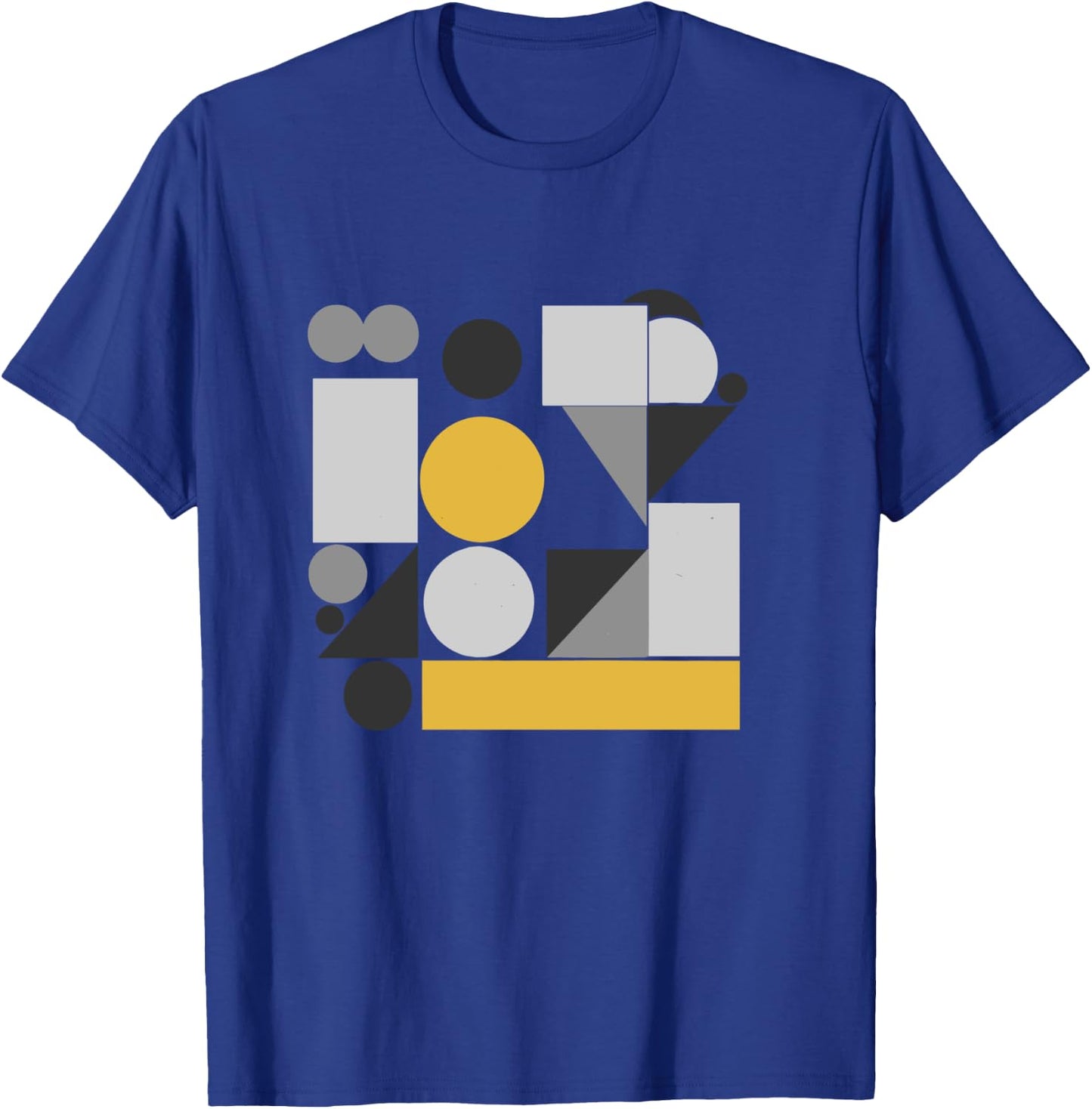 Abstract Art Geometric Pattern Mosaic Manche Longue T-Shirt - T-Shirt | Royal