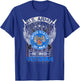Vintage USA American Flag US Army Proud Retired Veteran Women Men T-Shirt - T-Shirt | Royal