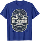 Yellowstone National Park Wyoming USA Outdoor -Adults, Kids , Grey, Small, Short Sleeve T-Shirt - T-Shirt | Royal